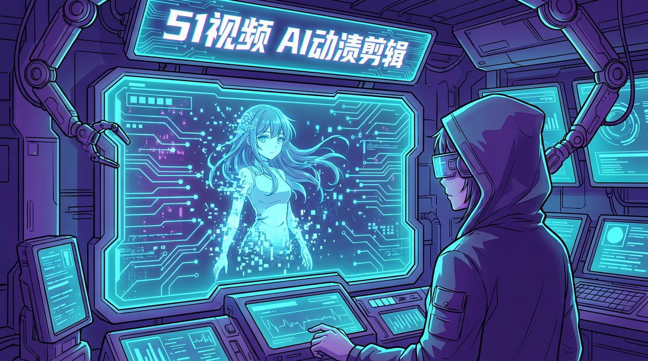 暗网AI动漫剪辑功能展示